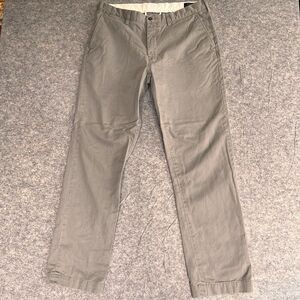 Polo Ralph Lauren Mens Pants 36x34 Gray Chino Classic Fit Business Work‎ READ